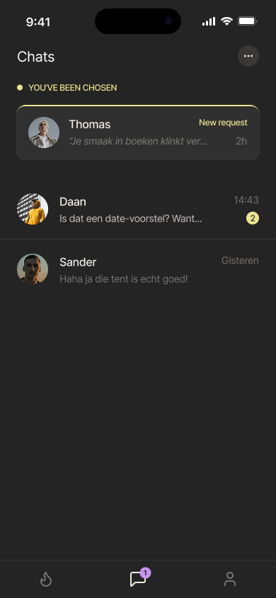 Vonk app chat screen